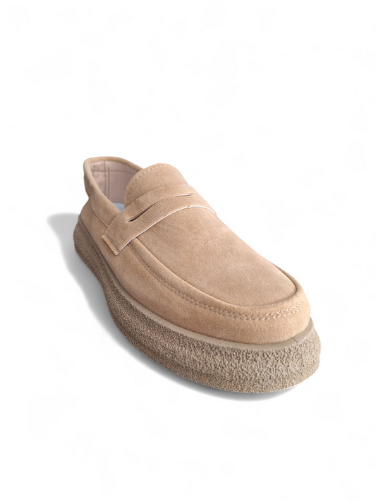 Mocasini piele intoarsa FABRIC
