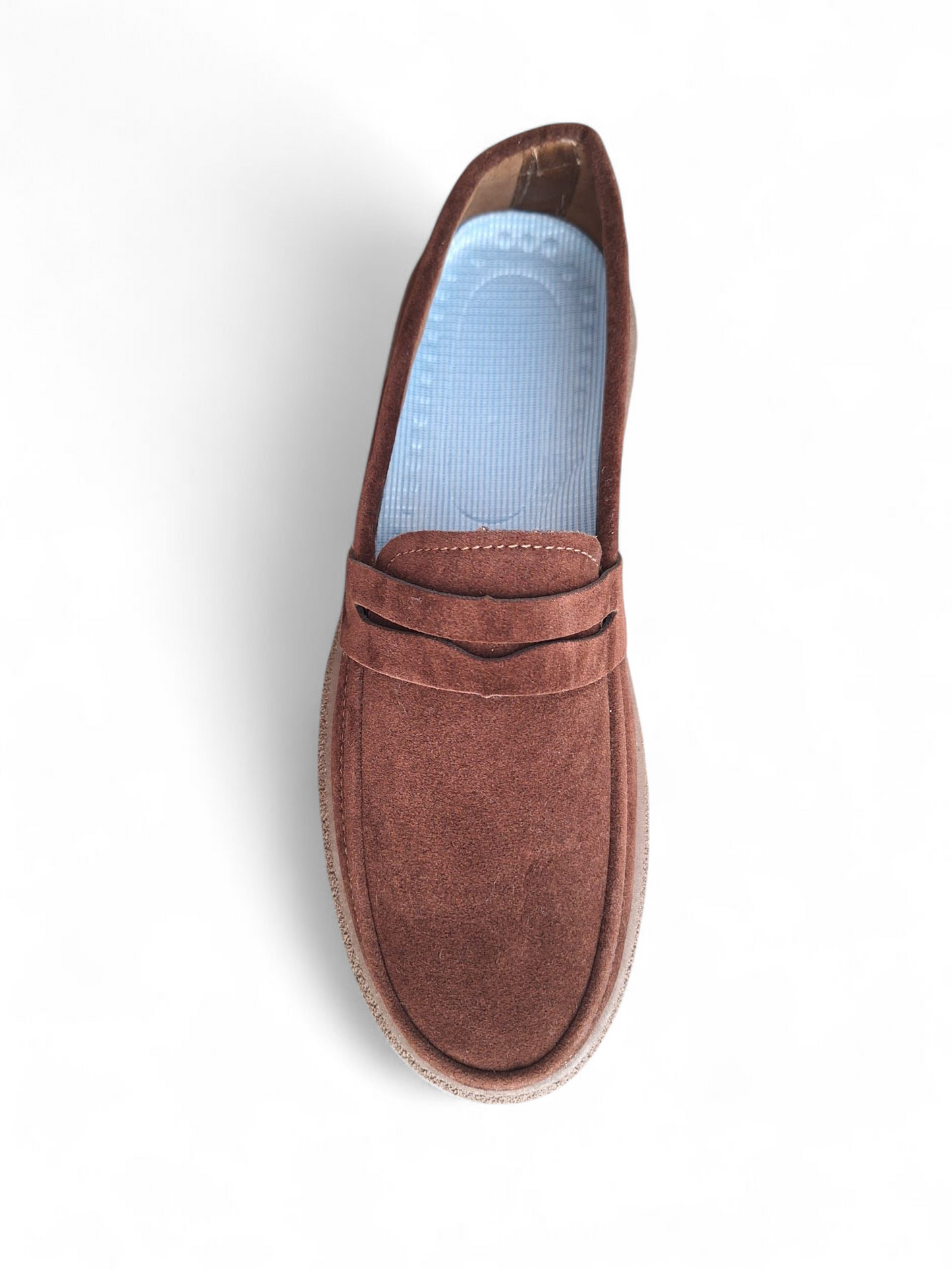 Mocasini piele intoarsa