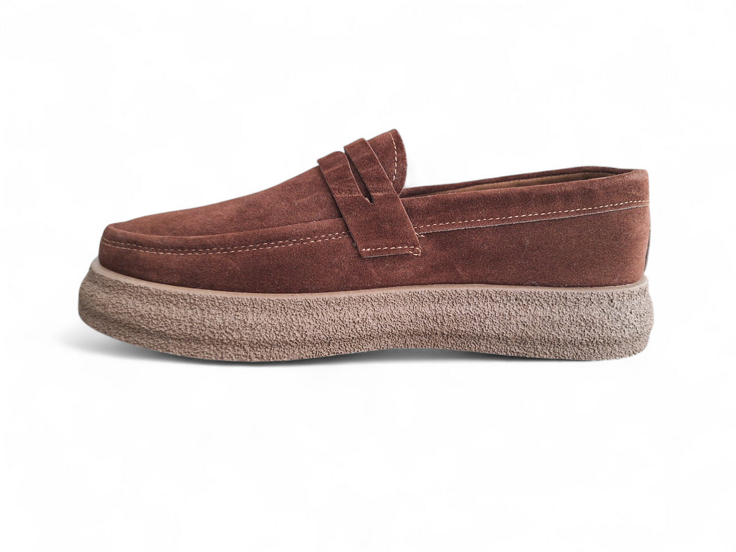 Mocasini piele intoarsa