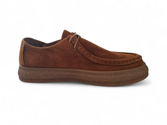Pantofi piele intoarsa clasic FABRIC